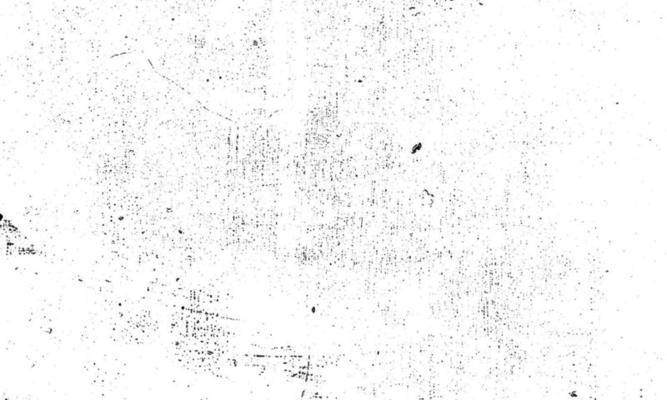 Grunge distressed dust particle white and black. Abstract overlay white background.