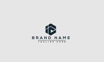 IE Logo Design Template Vector Graphic Branding Element.