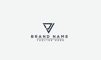 VR Logo Design Template Vector Graphic Branding Element.