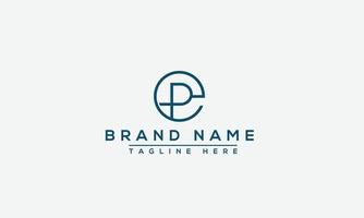 EP Logo Design Template Vector Graphic Branding Element.