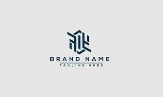 FF Logo Design Template Vector Graphic Branding Element.