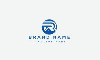 RR Logo Design Template Vector Graphic Branding Element