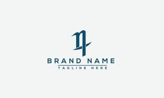 NT Logo Design Template Vector Graphic Branding Element.