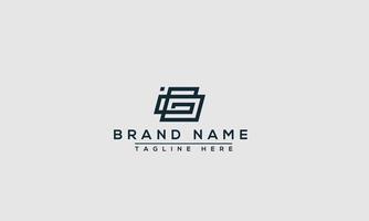IG Logo Design Template Vector Graphic Branding Element.