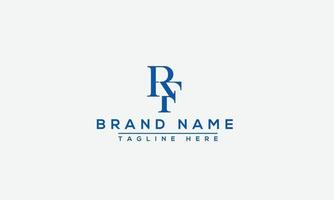 RF Logo Design Template Vector Graphic Branding Element