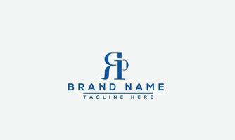 RP Logo Design Template Vector Graphic Branding Element