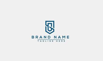 SG Logo Design Template Vector Graphic Branding Element.