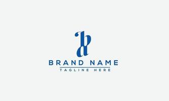 BA Logo Design Template Vector Graphic Branding Element
