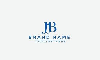 JB Logo Design Template Vector Graphic Branding Element