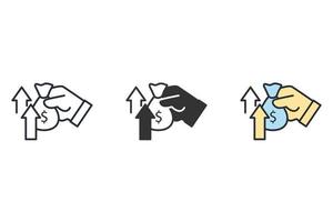 loan icons  symbol vector elements for infographic web