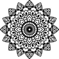 Mandala Print Background vector