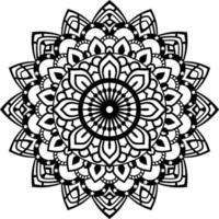 Mandala Print Background vector