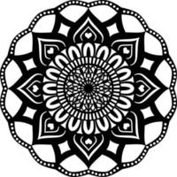 Mandala Print Background vector
