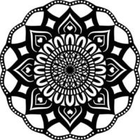 Mandala Print Background vector