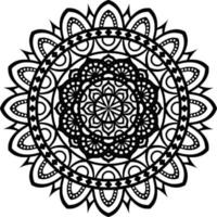 Mandala Print Background vector