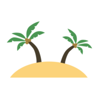 illustration of coconut palm png