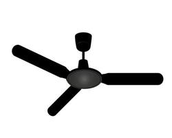 ceiling fan on a white background vector