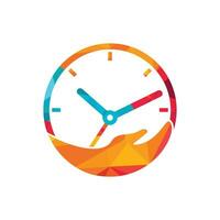 Time Care Logo Template Design Vector. Design Concept, Creative Symbol, Icon. vector