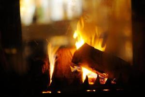 fireplace flame background photo