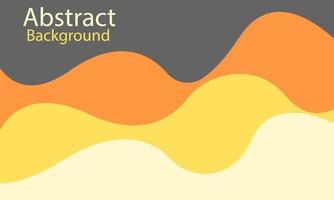 abstract gold wave background vector