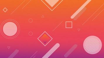 abstract geometric gradient shape background vector