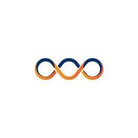 Infinity logo vector illustration symbol design