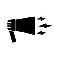 megaphone speaker icon vector
