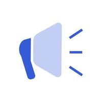 speaker, megaphone icon vector