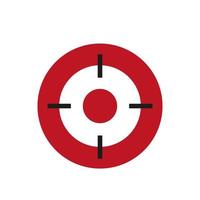 target goal icon vector