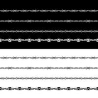 Barbed Wire Frame Stock Vector