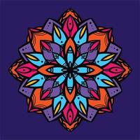 Simple Mandala Pattern Desighn vector