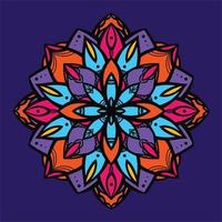 Simple Mandala Pattern Desighn vector