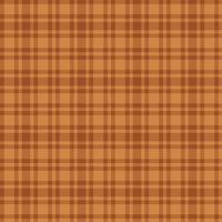 Brown Plaid textured seamless pattern for fashion textiles and graphics. vector