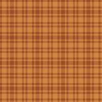 Brown Plaid textured seamless pattern for fashion textiles and graphics. vector