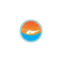 army helicopter icon vector