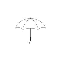 umbrella icon vector