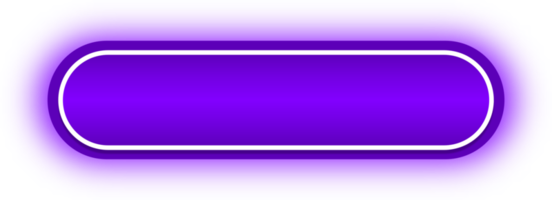 Purple Neon Button, Glowing Neon Button png