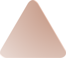 Brown Gradient Triangle, Gradient Triangle Button png