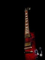 electric guitar view photo