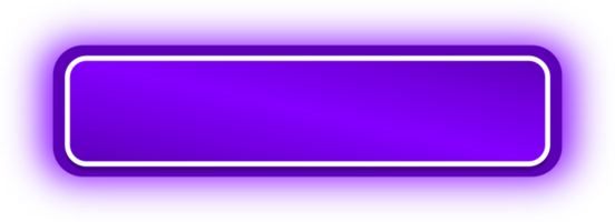 Purple Neon Button, Glowing Neon Button png