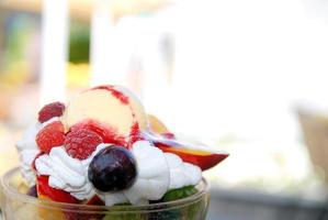fruit salad cup photo