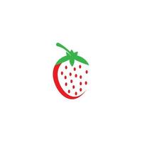 Strawberry icon vector illustration symbol design