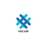 hashtag logo dragon logo fondo, diseño de plantilla de ilustración vectorial vector