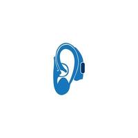 hearing aid icon vector