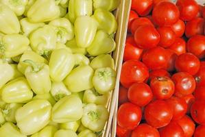 pepper and tomato photo