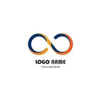 infinito logo vector ilustración símbolo diseño