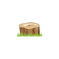 tree trunk icon vector