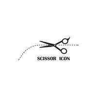 scissor icon vector