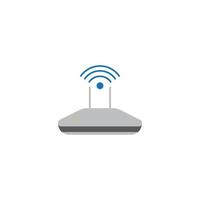 icono de enrutador wifi vector