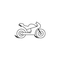 vector de icono de moto